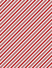 Load image into Gallery viewer, Timeless Treasures - Candy Cane Diagonal Stripes - 1/2 YARD CUT
