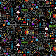 Load image into Gallery viewer, Timeless Treasures - Science - 1/2 YARD CUT
