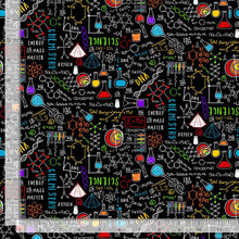 Load image into Gallery viewer, Timeless Treasures - Science - 1/2 YARD CUT

