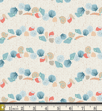Load image into Gallery viewer, Art Gallery Fabrics - Gulf Breeze - Seashell Shores - 1/2 YARD CUT
