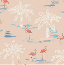 Load image into Gallery viewer, Art Gallery Fabrics - Gulf Breeze - Flamingo Paradise - 1/2 YARD CUT
