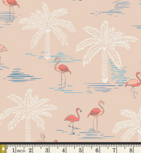 Load image into Gallery viewer, Art Gallery Fabrics - Gulf Breeze - Flamingo Paradise - 1/2 YARD CUT
