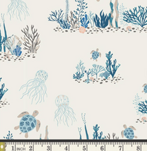Load image into Gallery viewer, Art Gallery Fabrics - Gulf Breeze - Turtle Bay - 1/2 YARD CUT
