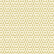 Load image into Gallery viewer, Timeless Treasures - Holiday Blenders - Christmas Tree Geo Metallic Cream - 1/2 YARD CUT
