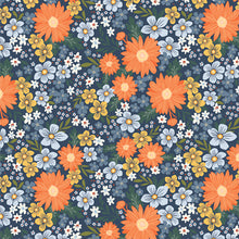 Load image into Gallery viewer, Art Gallery Fabrics - Happy Camper - Retro Blooms - 1/2 YARD CUT
