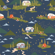 Load image into Gallery viewer, Art Gallery Fabrics - Happy Camper - Campfire Stories - 1/2 YARD CUT
