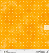 Load image into Gallery viewer, P&amp;B Textiles - Jewel - Pin Dot - Light Orange - 1/2 YARD CUT
