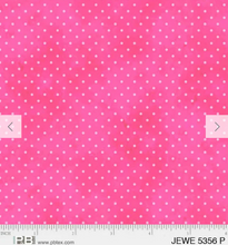 Load image into Gallery viewer, P&amp;B Textiles - Jewel - Pin Dot - Pink - 1/2 YARD CUT
