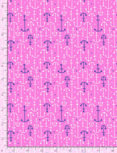 Load image into Gallery viewer, Timeless Treasures - You Are Mer-mazing - Anchors - 1/2 YARD CUT
