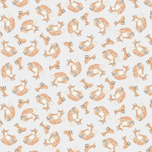 Load image into Gallery viewer, Timeless Treasures - Our Little Adventure - Tossed Foxes - 1/2 YARD CUT
