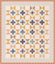 Load image into Gallery viewer, Americana Oh Beautiful Flag Runner &amp; Amber Waves Mini Quilt Kit
