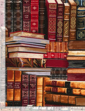 Load image into Gallery viewer, Timeless Treasures - Library - Library Books - 1/2 YARD CUT
