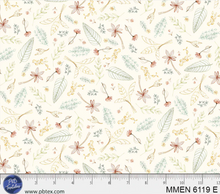 Load image into Gallery viewer, P&amp;B Textiles - Mini Menagerie - Tossed Leaves - 1/2 YARD CUT
