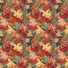 Load image into Gallery viewer, Timeless Treasures - Cabin Rules - Fall Leaves - 1/2 YARD CUT
