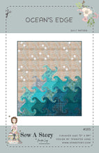 Load image into Gallery viewer, Ocean's Edge Quilt Pattern
