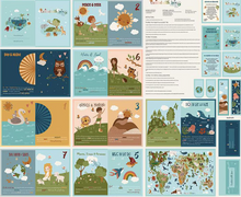 Load image into Gallery viewer, Riley Blake - Created with Love Soft Book Panel
