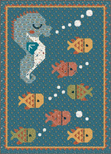 Load image into Gallery viewer, Seahorse School Quilt Pattern

