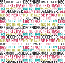 Load image into Gallery viewer, Phoebe Fabrics - Deck the Halls - Christmas Merriment - 1/2 YARD CUT
