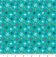 Load image into Gallery viewer, Phoebe Fabrics - Deck the Halls - Stardust - 1/2 YARD CUT

