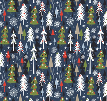 Load image into Gallery viewer, Phoebe Fabrics - Bundle Up - Christmas Forest - 1/2 YARD CUT
