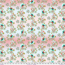 Load image into Gallery viewer, Freespirit - Rising Jungle - Flamingo Dots - 1/2 YARD CUT

