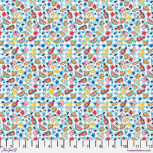 Load image into Gallery viewer, Freespirit - Happy Birthday, America - Americas Birthday Cookout - 1/2 YARD CUT
