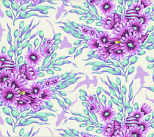 Load image into Gallery viewer, Tula Pink - Floral Reef - Shadow Sharks - 1/2 YARD CUT
