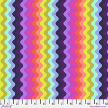 Load image into Gallery viewer, Tula Pink - Floral Reef - Wave Rider - Deep Dive - 1/2 YARD CUT
