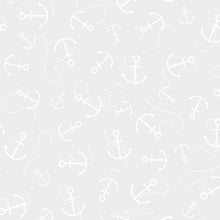 Load image into Gallery viewer, P&amp;B Fabrics - Ramblings by the Sea - Anchors Aweigh - 1/2 YARD CUT
