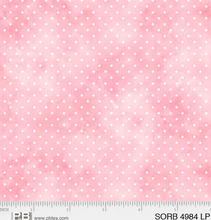 Load image into Gallery viewer, P&amp;B Textiles - Sorbet - Pin Dot - Light Pink - 1/2 YARD CUT
