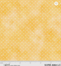 Load image into Gallery viewer, P&amp;B Textiles - Sorbet - Pin Dot - Light Orange - 1/2 YARD CUT
