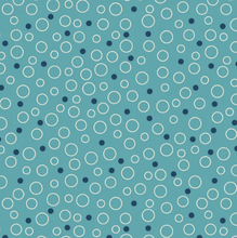 Load image into Gallery viewer, EQP Textiles - Sands of Time - Bubbles - Fountain Blue - 1/2 YARD CUT
