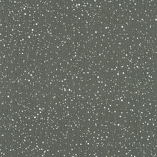 Load image into Gallery viewer, Robert Kaufman - Holiday Charms - Dots Graphite Metallic - 1/2 YARD CUT
