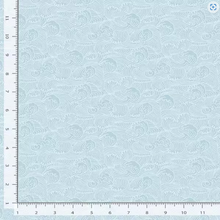 Load image into Gallery viewer, Dear Stella - Shell We Dance? - Making Waves Skylight- 1/2 YARD CUT
