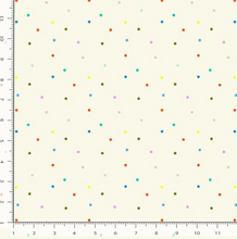 Load image into Gallery viewer, Dear Stella - Hall Pass - Dotty - Egret - 1/2 YARD CUT
