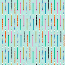 Load image into Gallery viewer, Dear Stella - Hall Pass - The Pencil Thief - 1/2 YARD CUT
