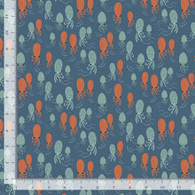 Load image into Gallery viewer, Dear Stella - Beyond the Sea - Just Squidding - 1/2 YARD CUT
