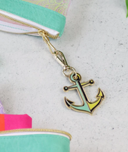 Load image into Gallery viewer, Tula Pink Bag Charm - Anchors Aweigh Marine
