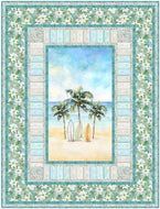 Boardwalk Quilt Kit featuring Seas & Greetings by Hoffman Fabrics