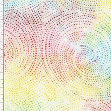 Load image into Gallery viewer, Timeless Treasures - Tonga Batik Dotty Spiral Smile - 1/2 YARD CUT
