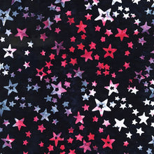 Load image into Gallery viewer, Timeless Treasures - Tonga Batik Stars of All Sizes Honor - 1/2 YARD CUT
