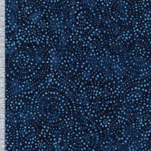 Load image into Gallery viewer, Timeless Treasures - Tonga Batik Swirling Pebbles Blue - 1/2 YARD CUT
