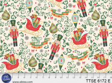 Load image into Gallery viewer, P&amp;B Textiles - Tis the Season Toss - 1/2 YARD CUT
