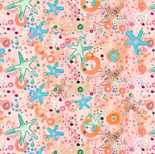 Load image into Gallery viewer, P&amp;B Textiles - Wild Waters - Starfish Allover - 1/2 YARD CUT
