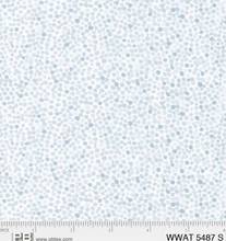 Load image into Gallery viewer, P&amp;B Textiles - Wild Waters - Dot Blender - Silver - 1/2 YARD CUT
