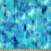 Load image into Gallery viewer, Hoffman - Whale Song - Water - Cerulean - 1/2 YARD CUT
