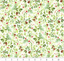 Load image into Gallery viewer, Clothworks - Santa Paws - Foliage - 1/2 YARD CUT
