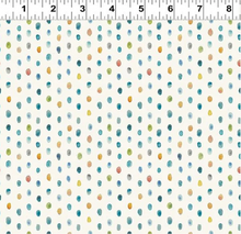 Load image into Gallery viewer, Clothworks - Our World - Digital Dots - 1/2 YARD CUT
