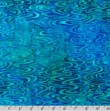 Load image into Gallery viewer, Robert Kaufman - Totally Tropical - Ripples Riveria - 1/2 YARD CUT
