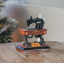Load image into Gallery viewer, Sallie Tomato Vintage Sewing Machine Building Block Set
